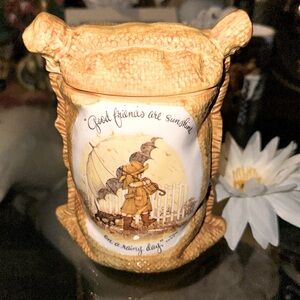 Vintage Holly Hobbie Burlap Sack